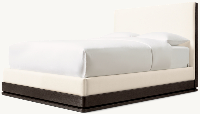 Ligné Upholstered Panel Bed