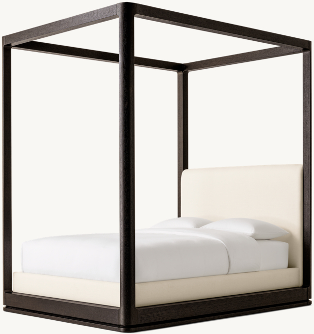 Ligné Upholstered Canopy Bed