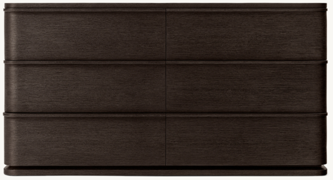 Front view of Ligné Wide Dresser 
