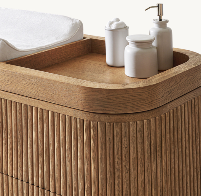 Mulholland Extra-Wide Dresser & Topper Set | RH Baby & Child