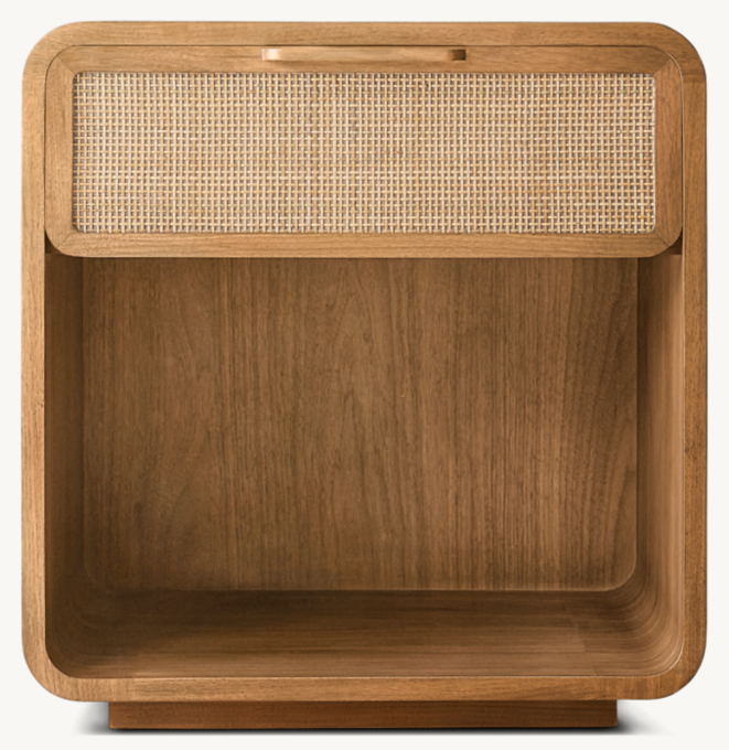 Santiago Cane Nightstand