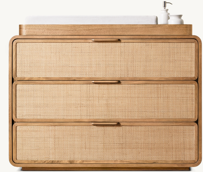 Front view of Santiago Dresser Topper 