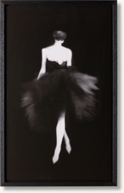 Front view of Blurred Fashion Photography 1 - Black 