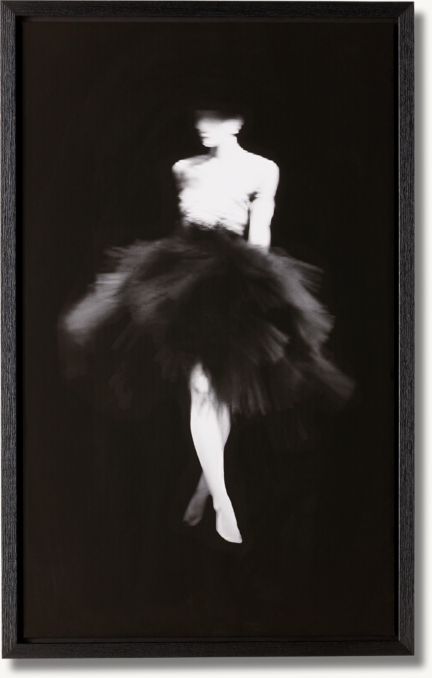 Front view of Blurred Fashion Photography 2 - Black 
