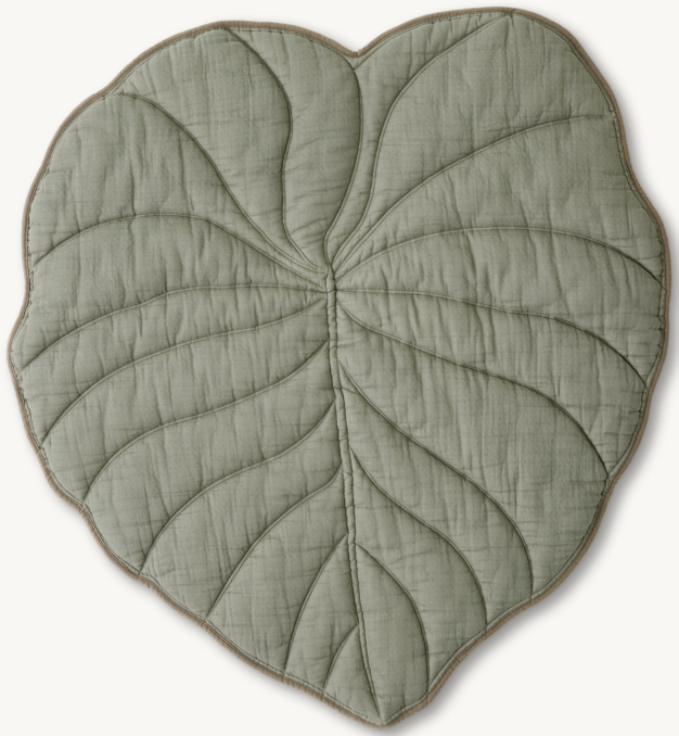 Tapis de jeu feuille