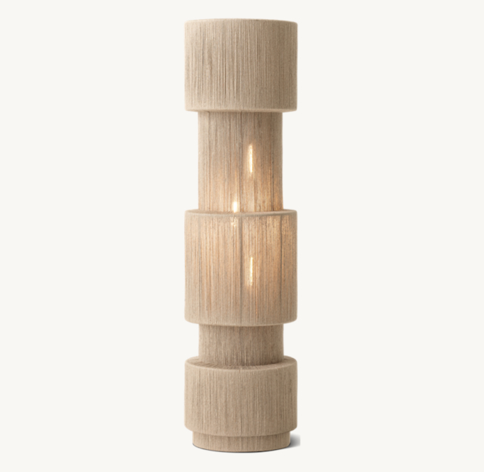 Callista - Lampadaire en jute