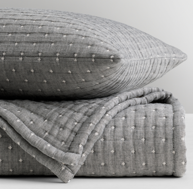 ⚫︎RHC x Utility Canvas /キルティングクッション⚫︎グレー ⚫︎RHC x Utility Canvas /キルティングクッション⚫︎グレー ⚫︎RHC