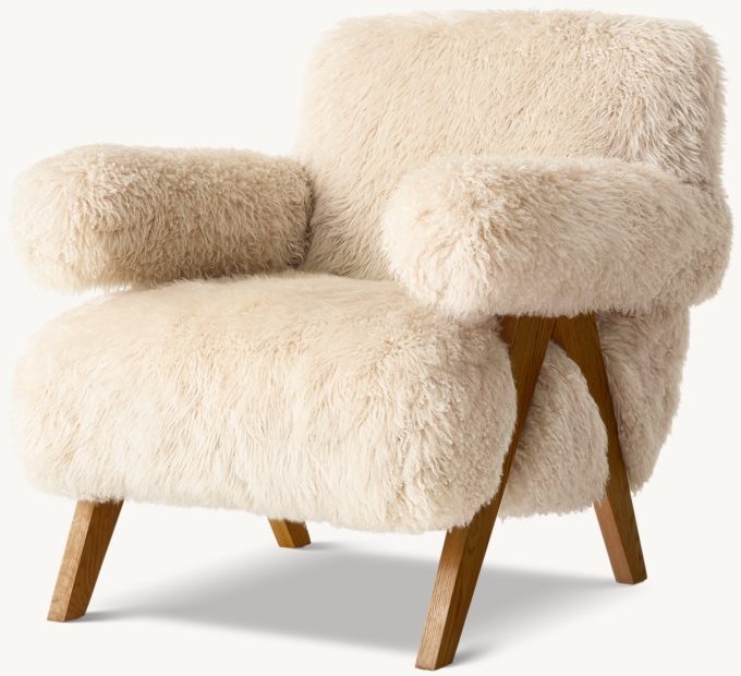 Jakob Sheepskin Lounge Chair