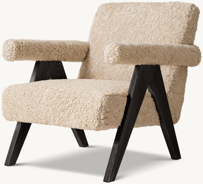 Jakob Shearling Lounge Chair