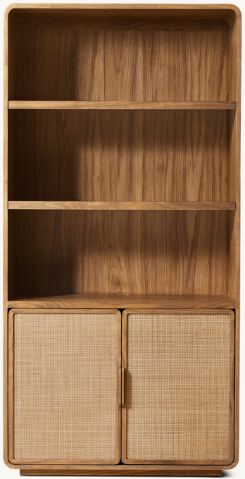 Santiago Bookcase - Elegant Organic Design