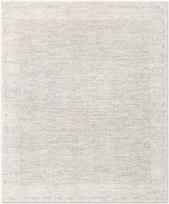 Overhead view of Línea Wool Rug 