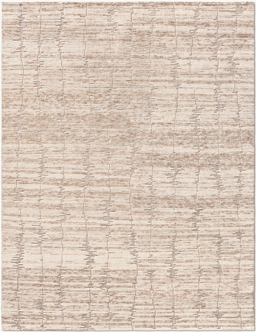Overhead view of Manu Wool Rug 