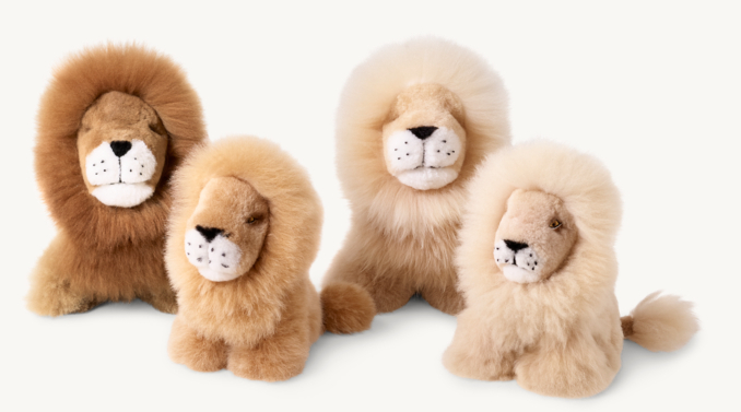Handcrafted Premium Huacaya Alpaca Lion | RH Baby & Child