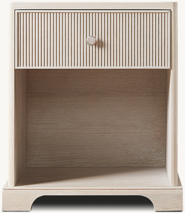 Genevieve Reeded Nightstand