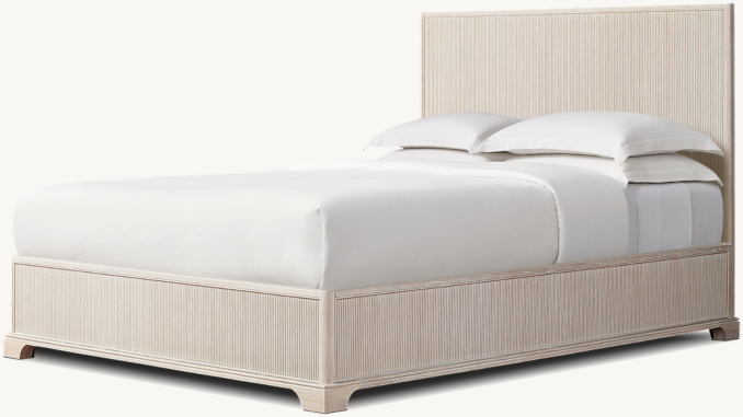 Genevieve Reeded Panel Bed