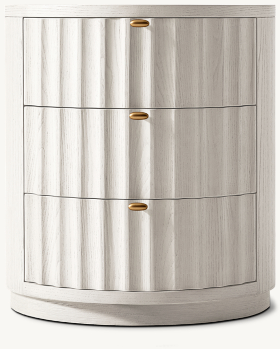 Cordelia 3-Drawer Nightstand