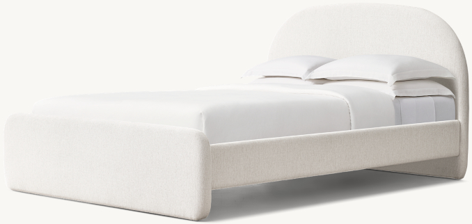 Miyu Upholstered Panel Bed