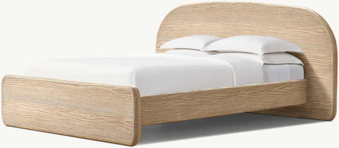 Miyu Extended Headboard Panel Bed