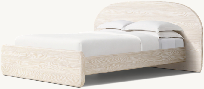 Miyu Extended Headboard Panel Bed