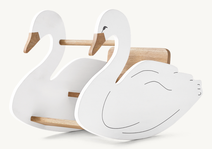 Vintage Swan Rocker