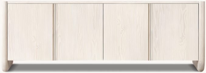Shown in White European Fir.