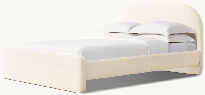 Miyu Upholstered Panel Bed