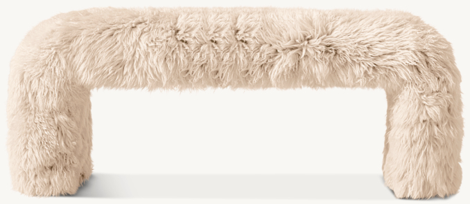 Shown in Ivory New Zealand Sheepskin.