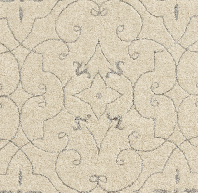 Venezia Trellis Rug Swatch | RH