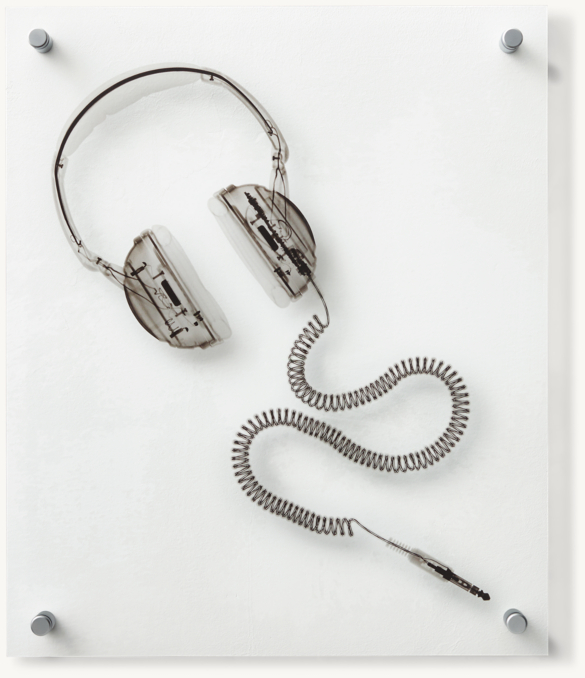 Front view of X-Ray Photography Music - Headphones 