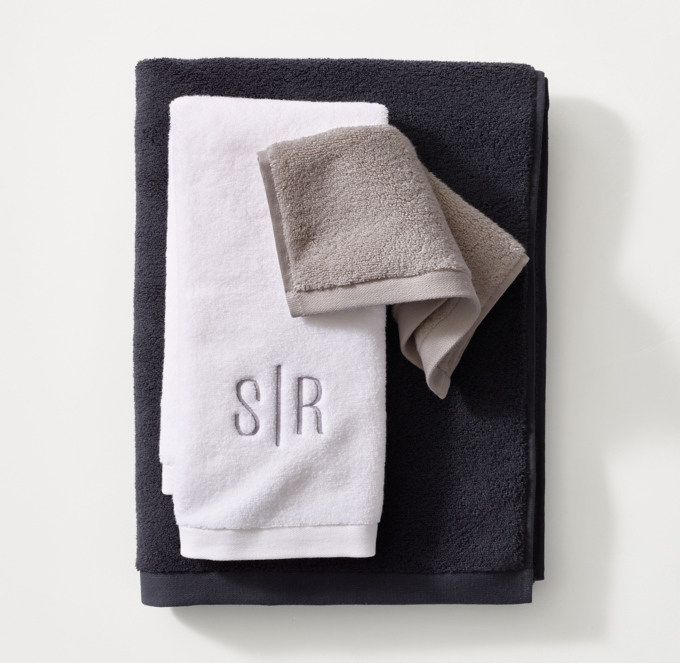 Restoration Hardware bath sheet newest and hand towel