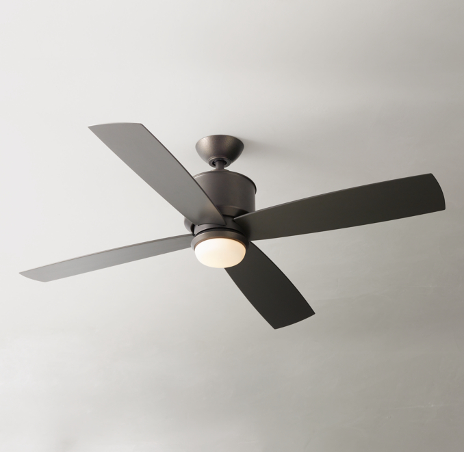 Front view of Zephyr 52" Ceiling Fan 