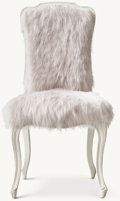 Sophie Kashmir Faux Fur Desk Chair