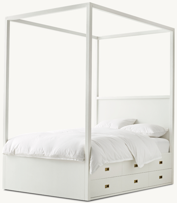 Avalon Storage Canopy Bed