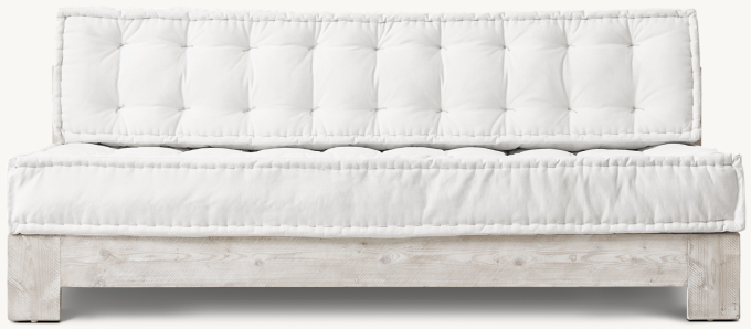 Callum Loveseat - Weathered White