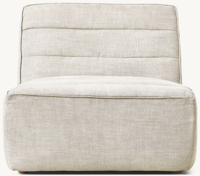 Front view of Chelsea Lounger 