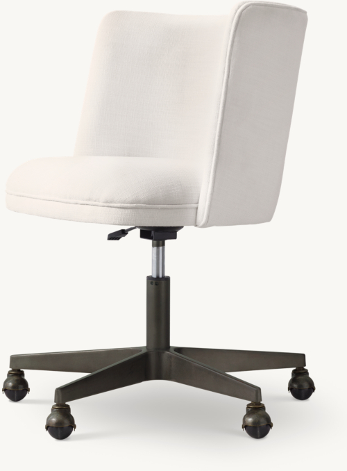 Three Quarter view of Kinney Desk Chair - Graphite 