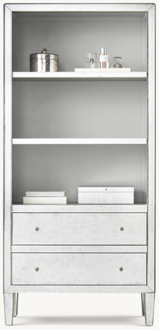 Front view of Beaumont Bookcase 