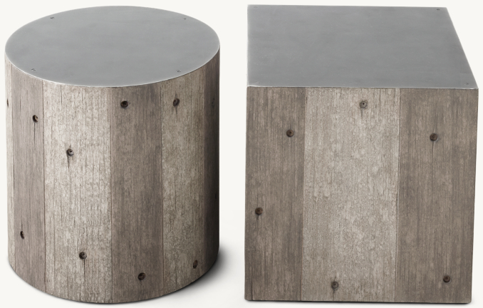 Front view of Miles Side Table