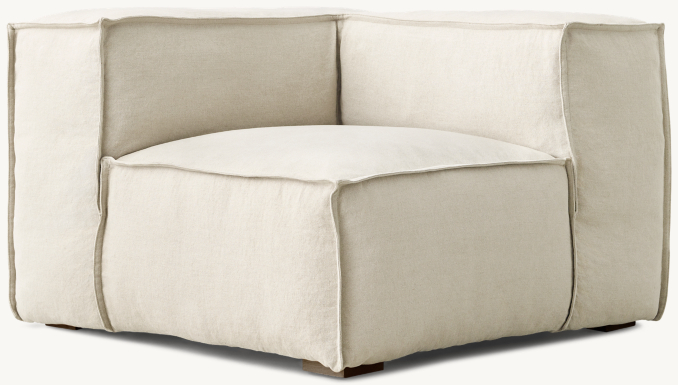 Front view of Rowan Modular Corner Chair 
