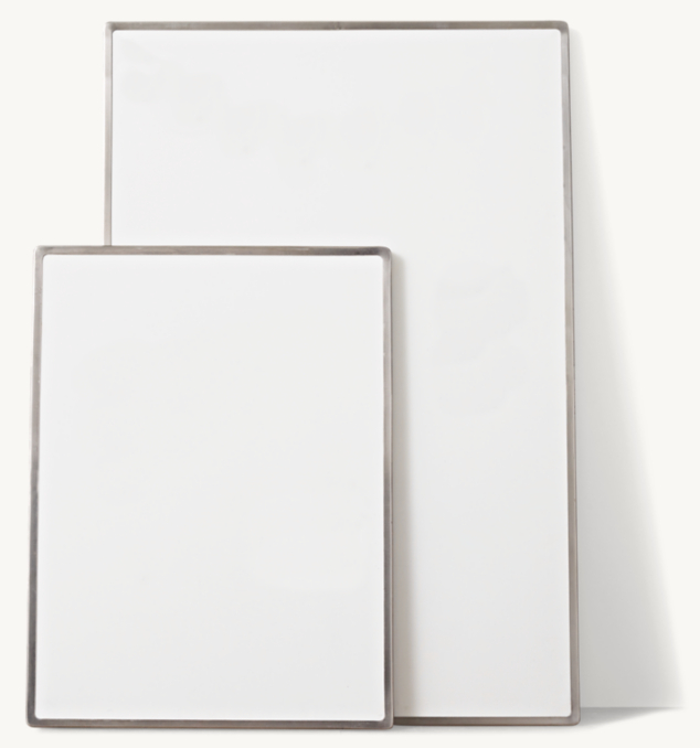 Classic Metal Frame Pinboard - Pewter | RH TEEN