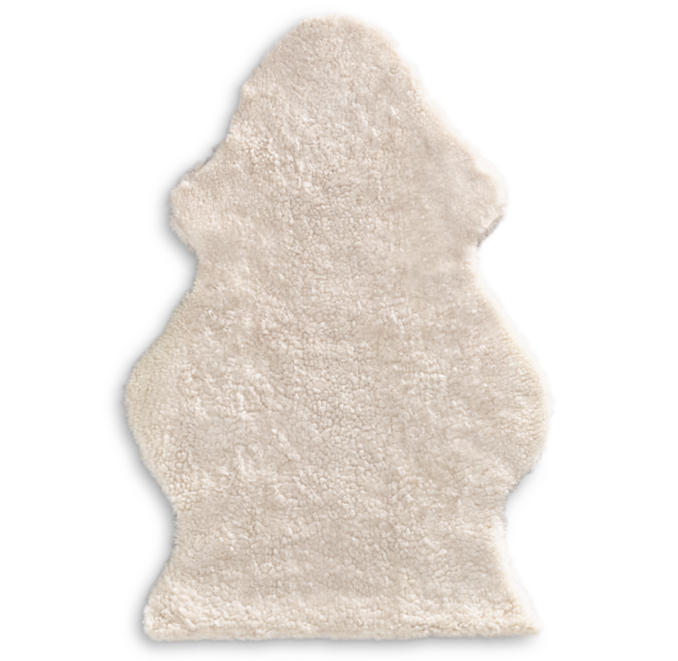 Curly Wool Sheepskin Pelt | RH
