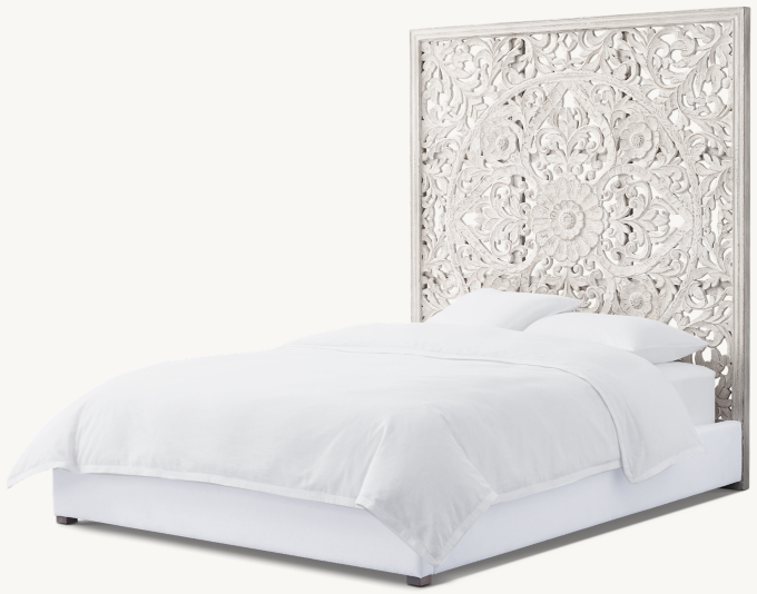 Three Quarter view of Anaya Platform Bed 