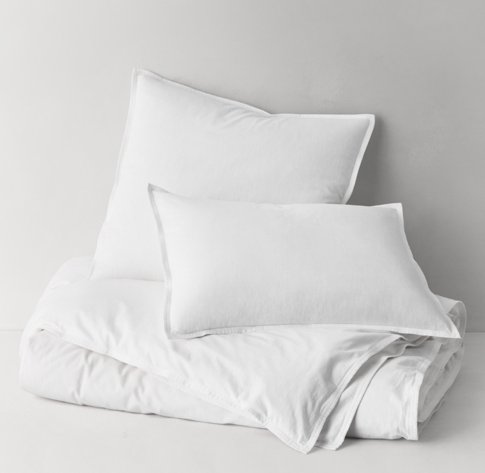 Vintage-Washed Cotton Duvet Cover