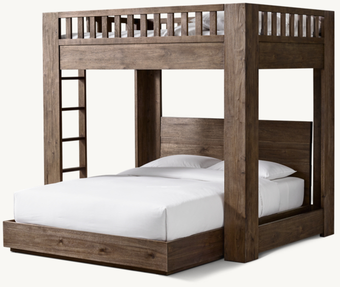 Callum Loft Over Queen Platform Bed