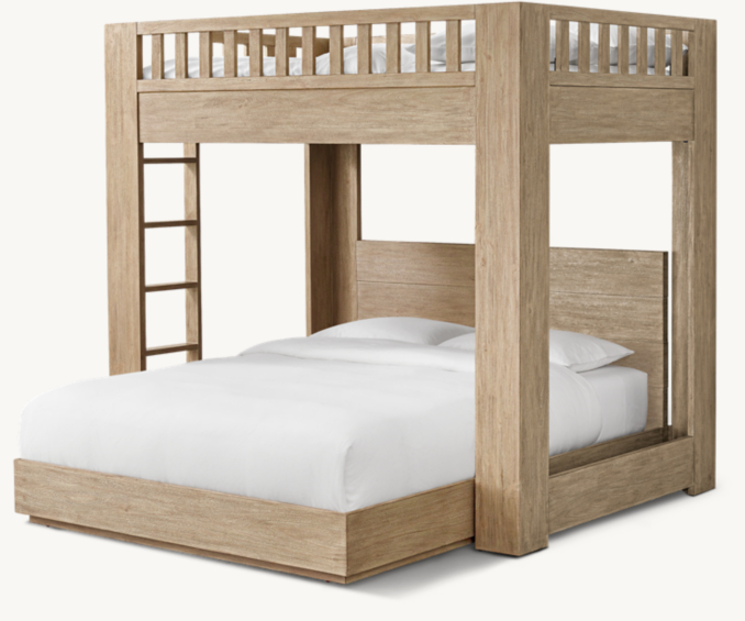 Callum LoftOverQueen Platform Bed RH