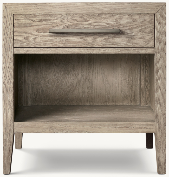 Jeune French Contemporary Nightstand | RH TEEN