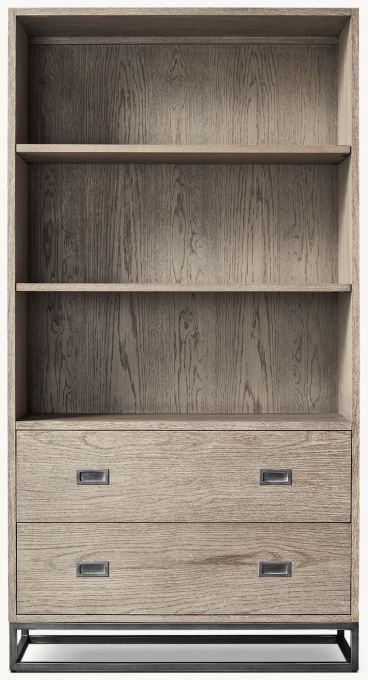 Front view of Avalon Bookcase 