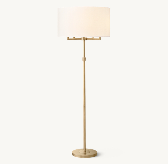 Garrison - Lampadaire avec abat-jour