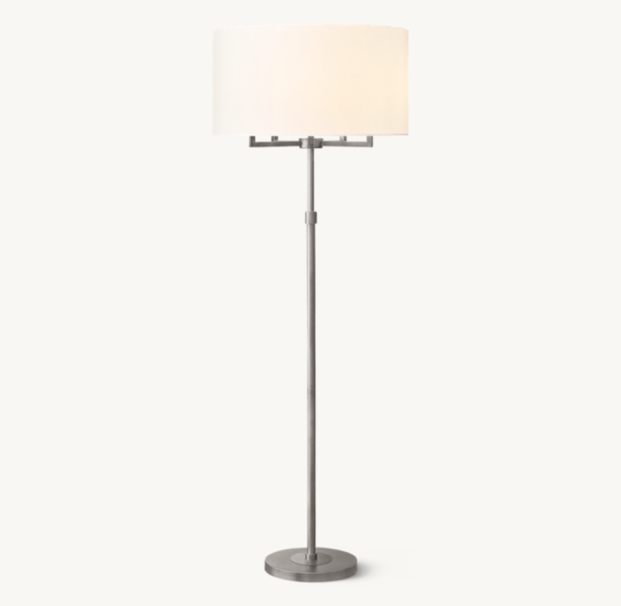 Garrison - Lampadaire avec abat-jour