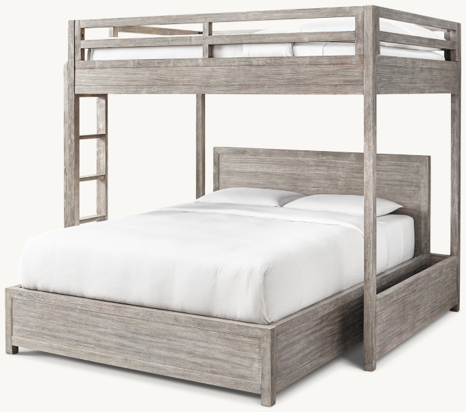 Laguna Loft-Over-Queen Platform Bed